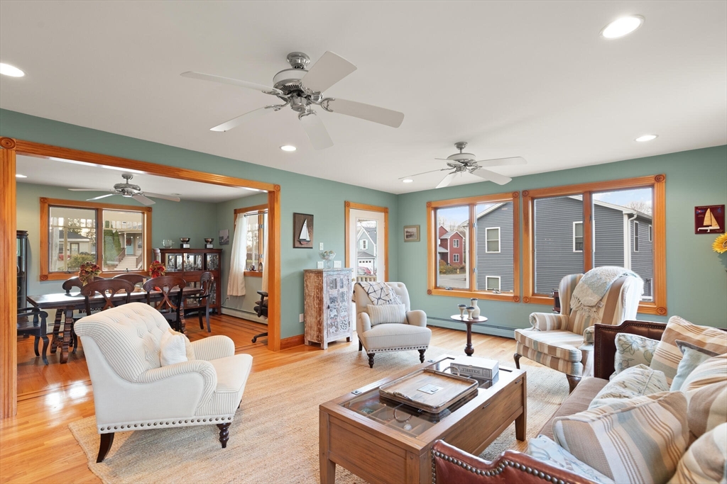 20 Calder Street Gloucester, MA 01930 - Photo 8 of 27 a living room with furniture and a large window