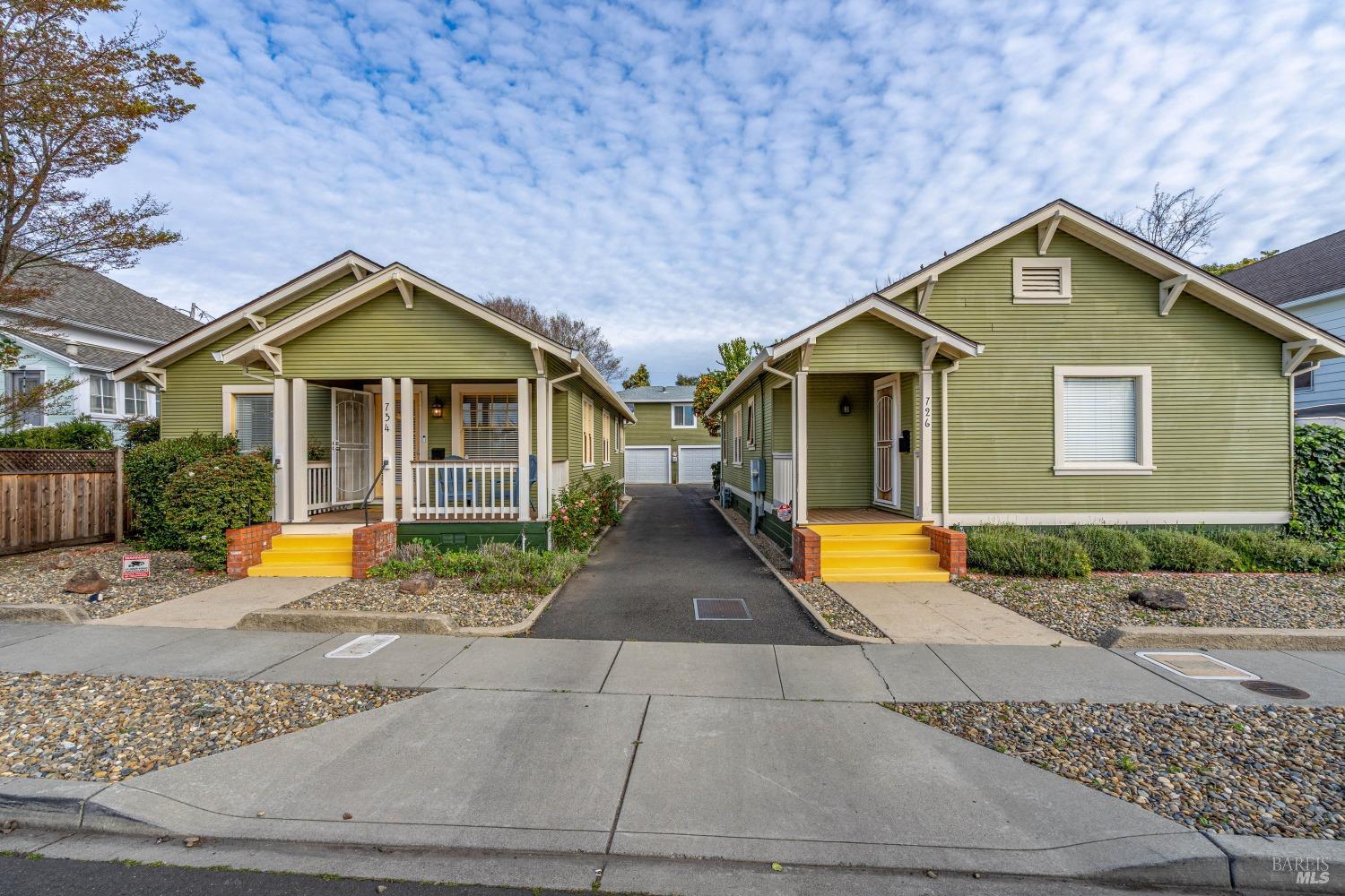 726 4th Street Napa, CA 94559 - Photo 1 of 1 a view of residential house with swimming pool and porch