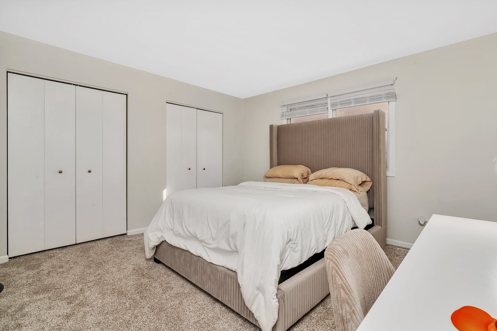 403 South Raven Road Shorewood, IL 60404 - Photo 13 of 24 a bedroom with a bed and a mirror
