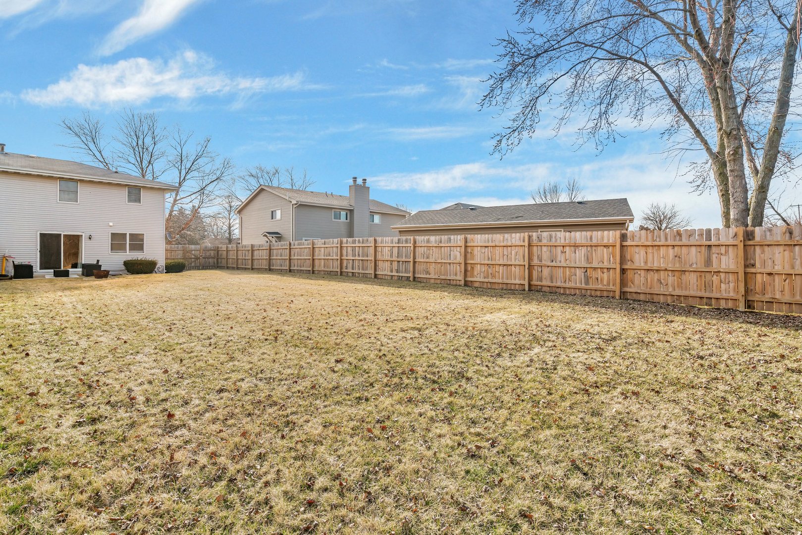 403 South Raven Road Shorewood, IL 60404 - Photo 24 of 24 a view of a yard with a large tree