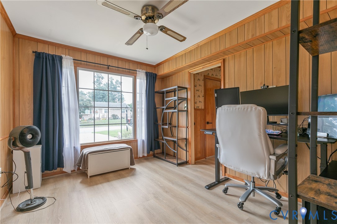 908 Yorkshire Road Colonial Heights, VA 23834 - Photo 20 of 34 Office/workout/den space off of family room with n