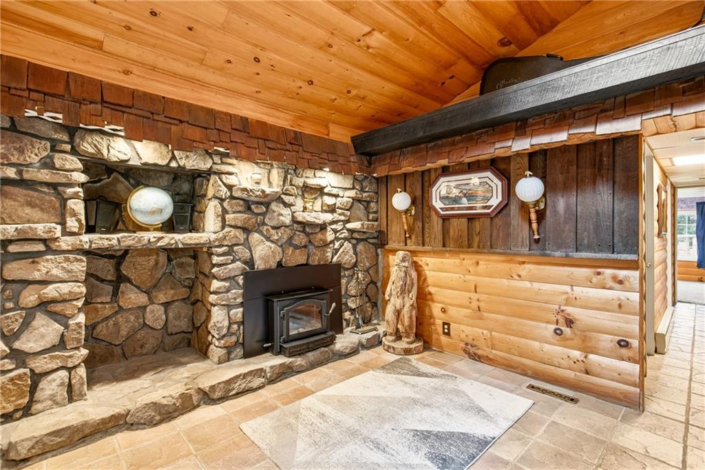 147 Weyant Road White, PA 15490 - Photo 15 of 47 a view of a fireplace and a table in a room