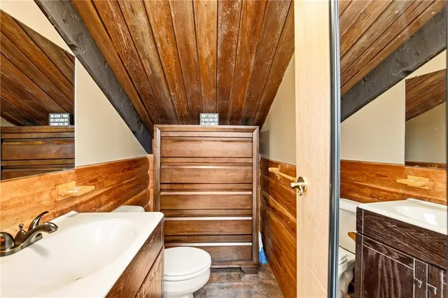 a view of a storage & utility room with stuff