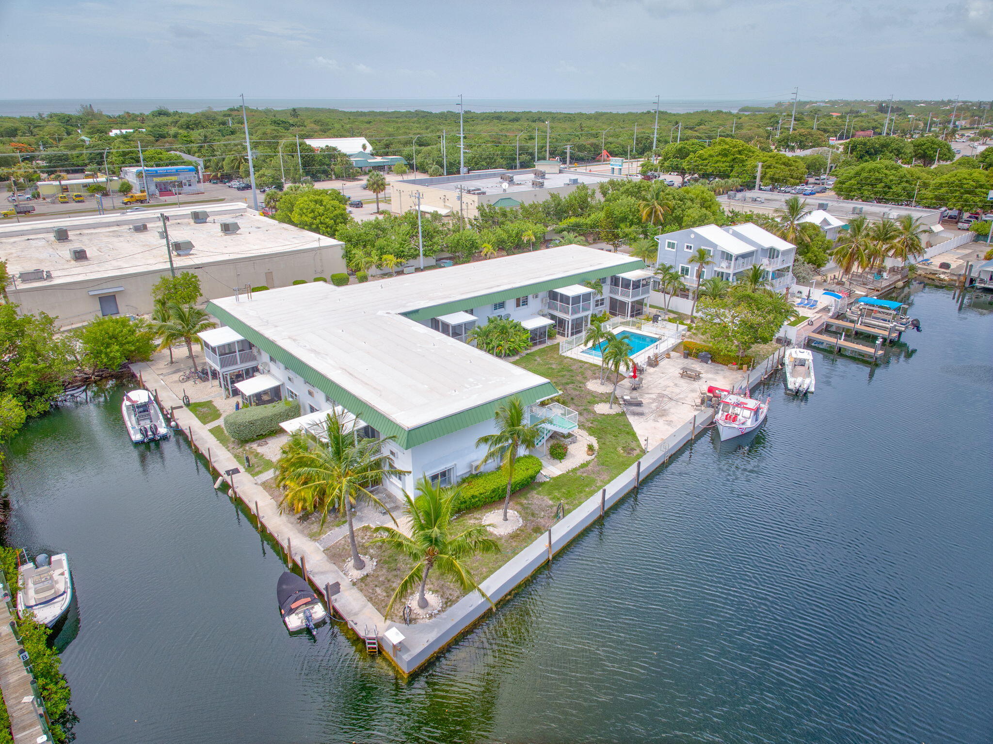 5301 Ocean Terrace, Unit 6 Marathon, FL 33050 - Photo 34 of 38 an aerial view of a city