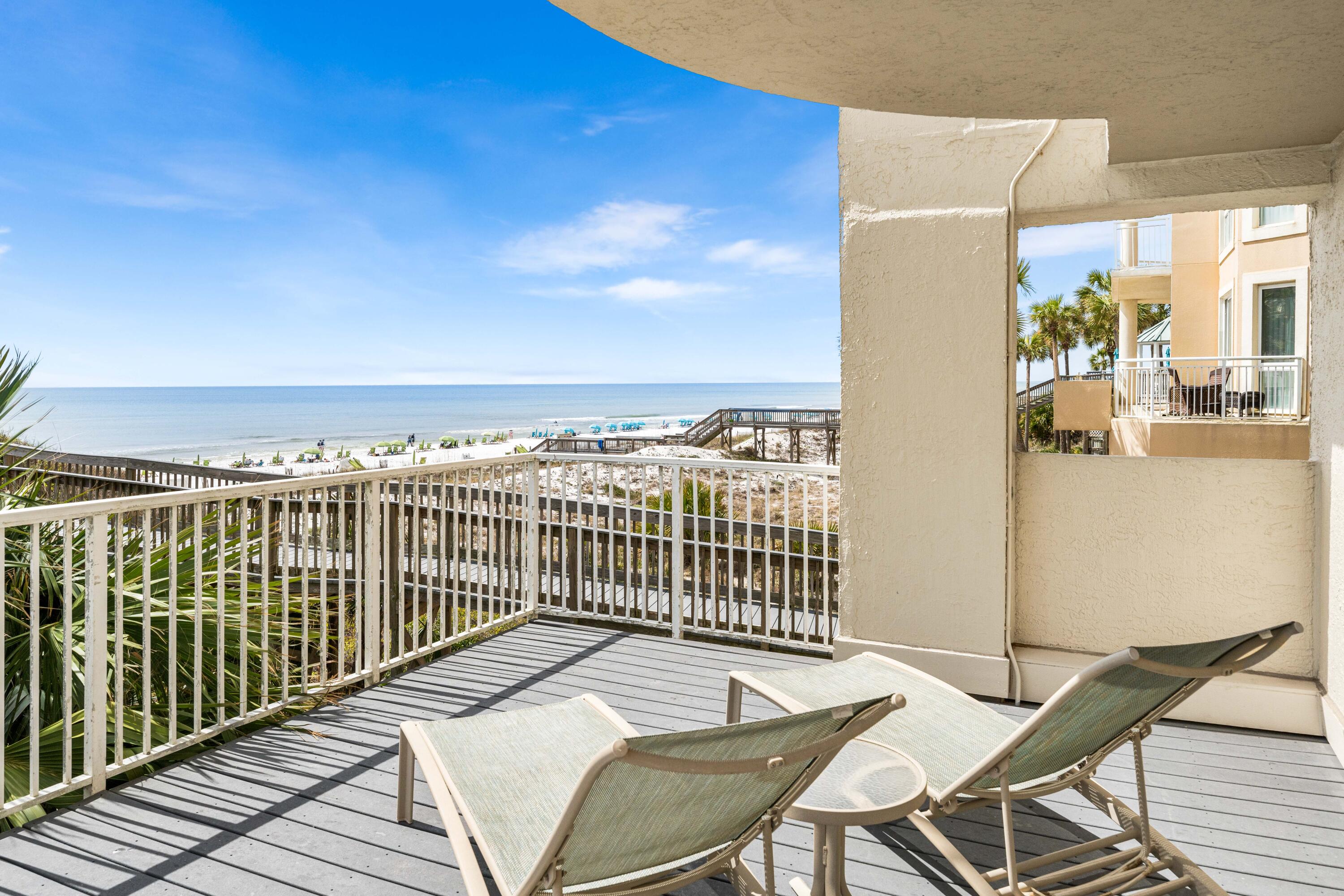 9815 Highway 98, Unit A1506 Miramar Beach, FL 32550 - Photo 31 of 44 a view of a balcony with furniture