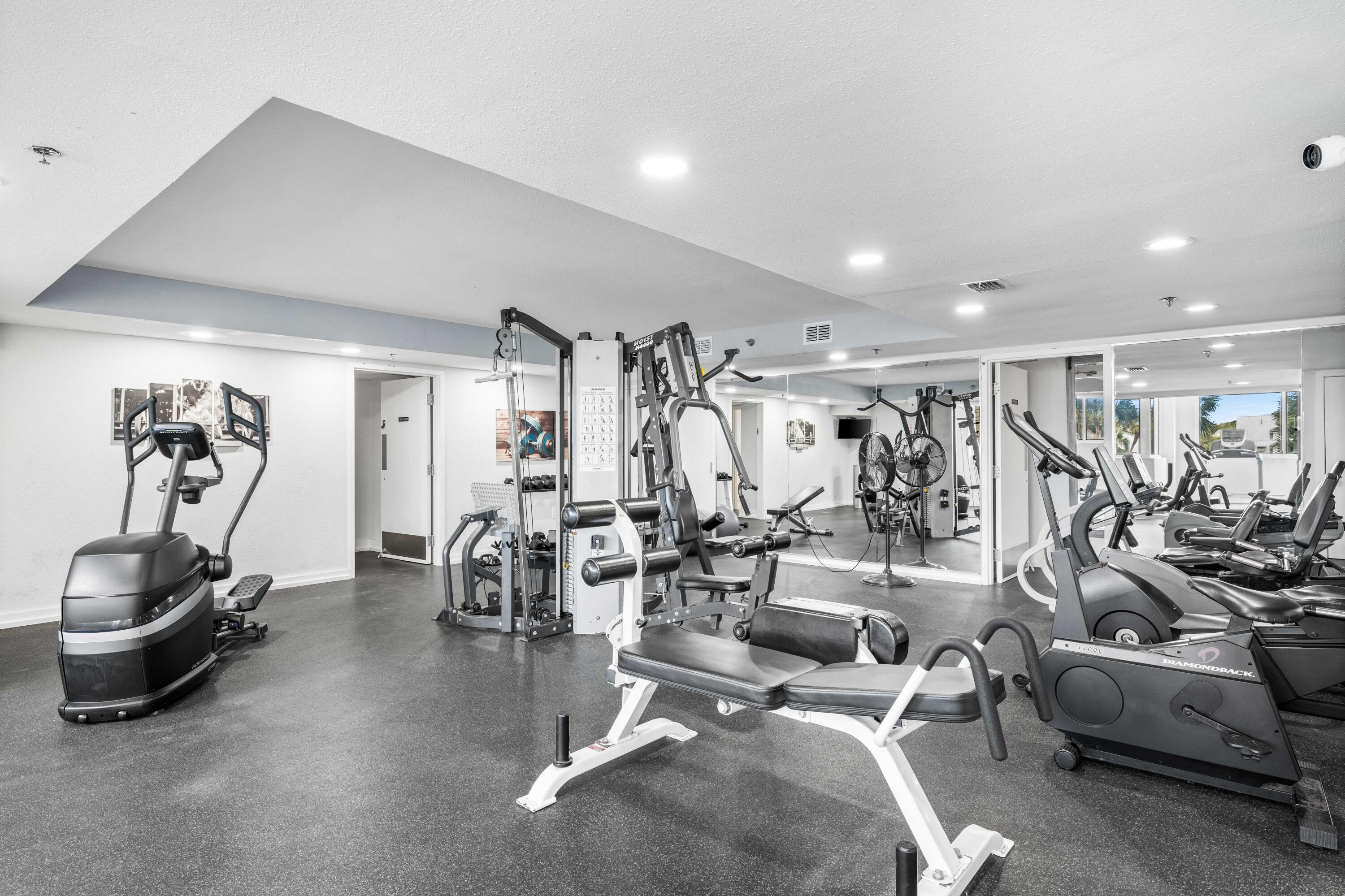 9815 Highway 98, Unit A1506 Miramar Beach, FL 32550 - Photo 41 of 44 a view of a room with gym equipment