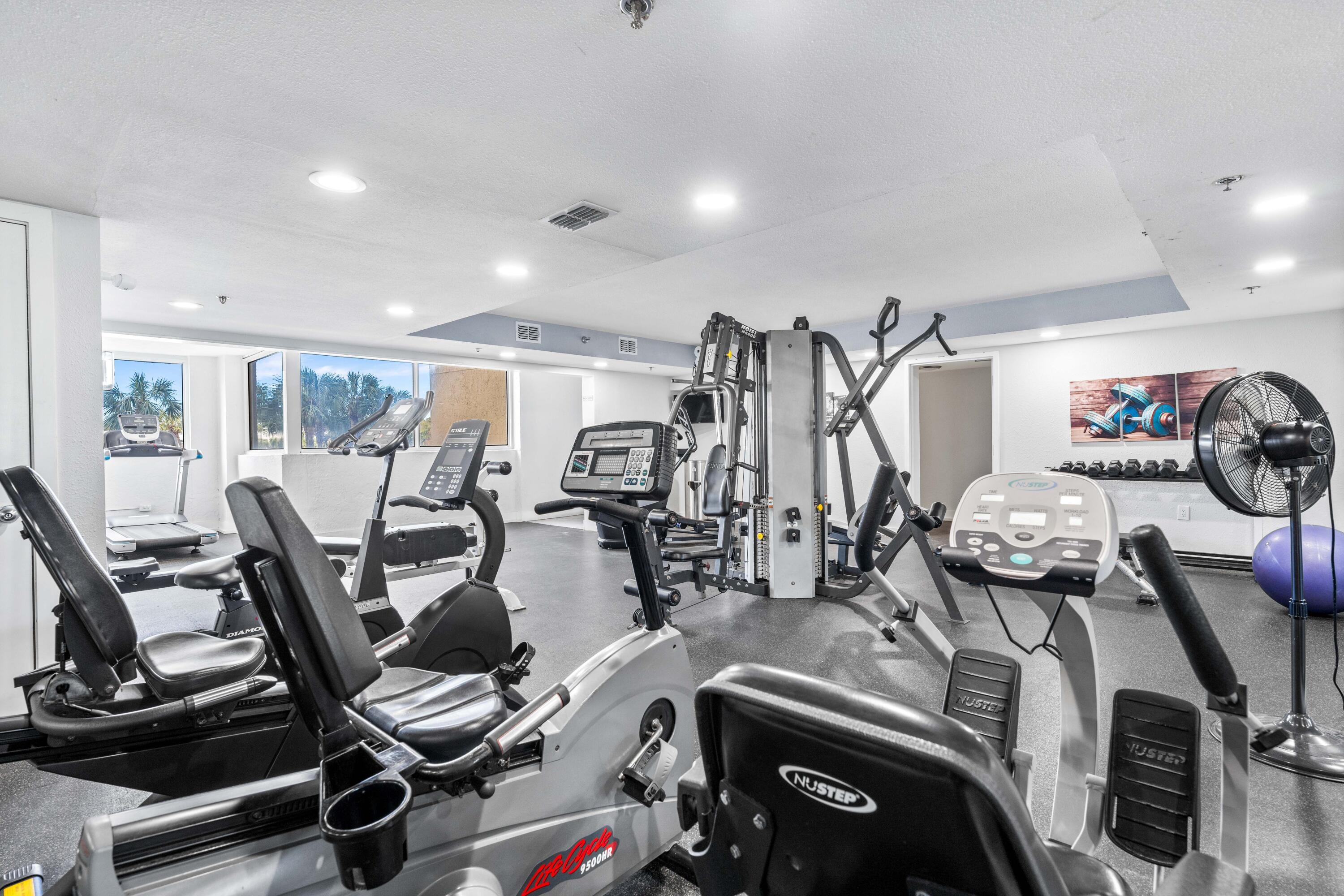 9815 Highway 98, Unit A1506 Miramar Beach, FL 32550 - Photo 43 of 44 a view of a room with gym equipment