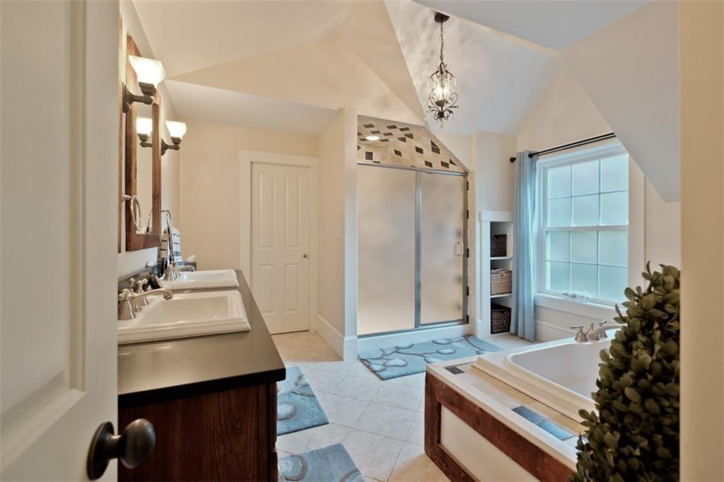43 Summit Street Portland, ME 04103 - Photo 24 of 35 Master Bath with walk in tile shower...