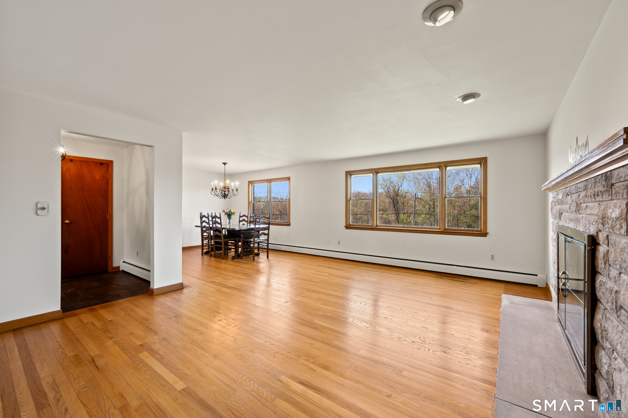 31 Grandview Terrace Portland, CT 06480 - Photo 15 of 40 a view of livingroom with furniture and wooden floor