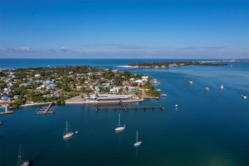 651 Broadway Street Longboat Key, FL 34228 - Photo 55 of 75 a view of a lake with a city