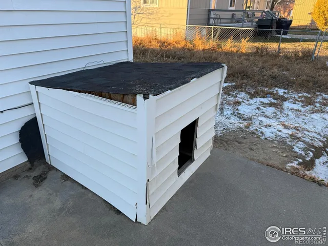 a view of front door
