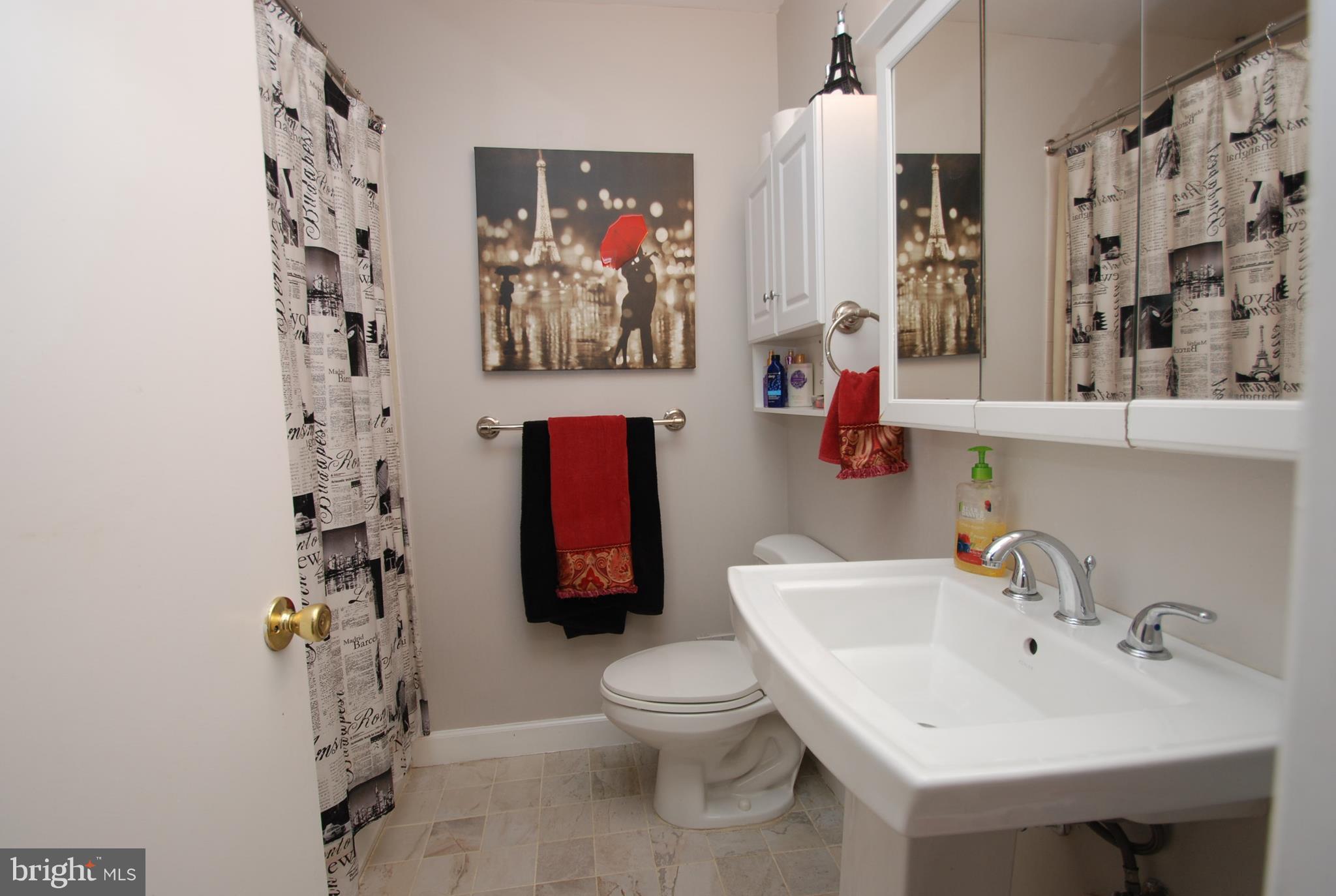 6803 Quebec Court Springfield, VA 22152 - Photo 14 of 17 Updated hall bath with wheel chair access