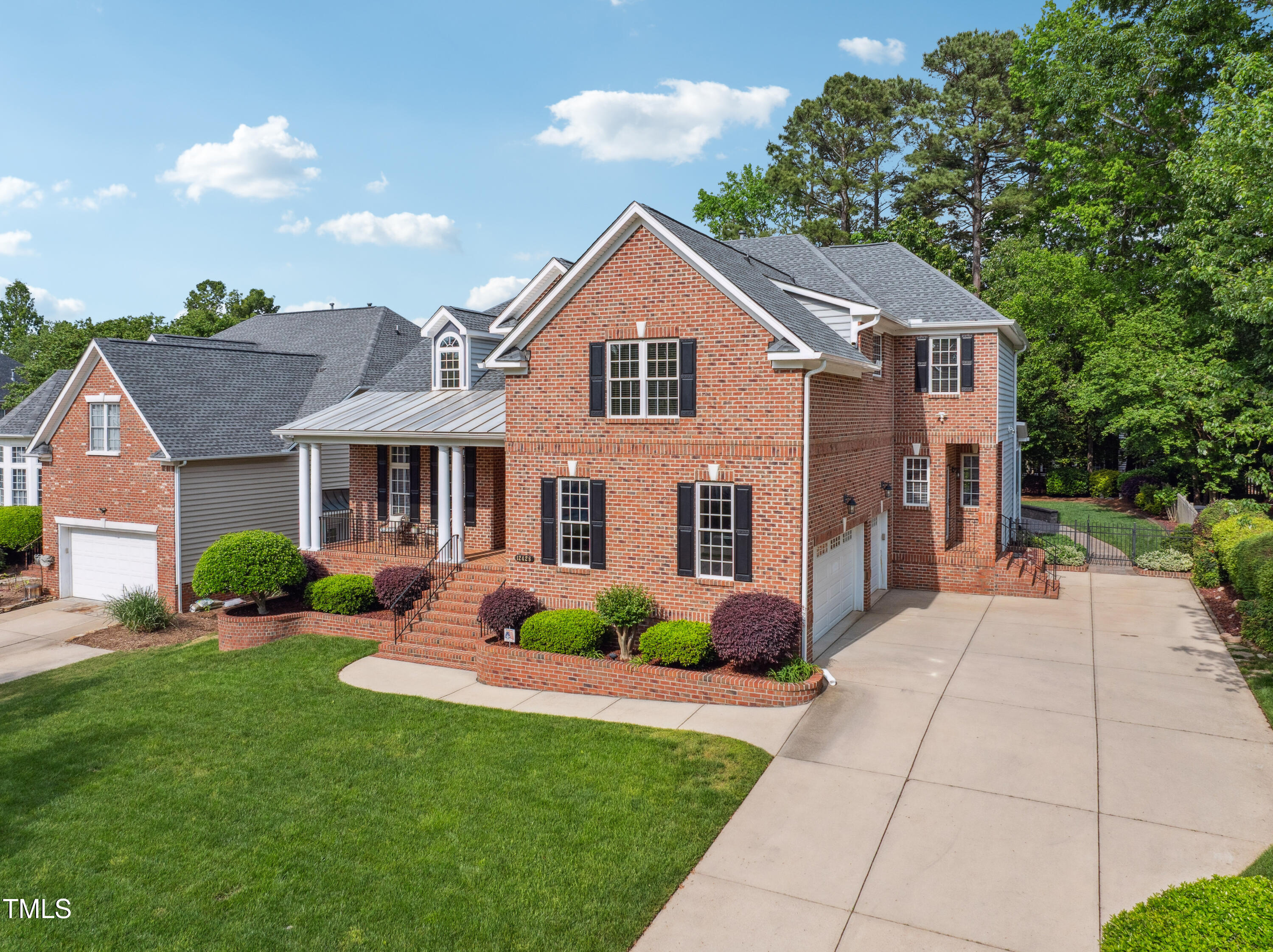 12428 Penrose Trail Raleigh, NC 27614 - Photo 42 of 48 Side-Load 3-Car Garage