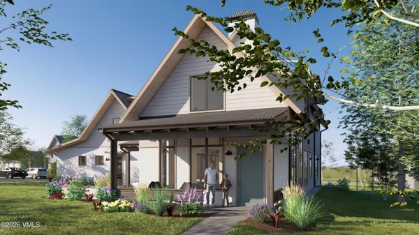 a outdoor space with chairs and patio