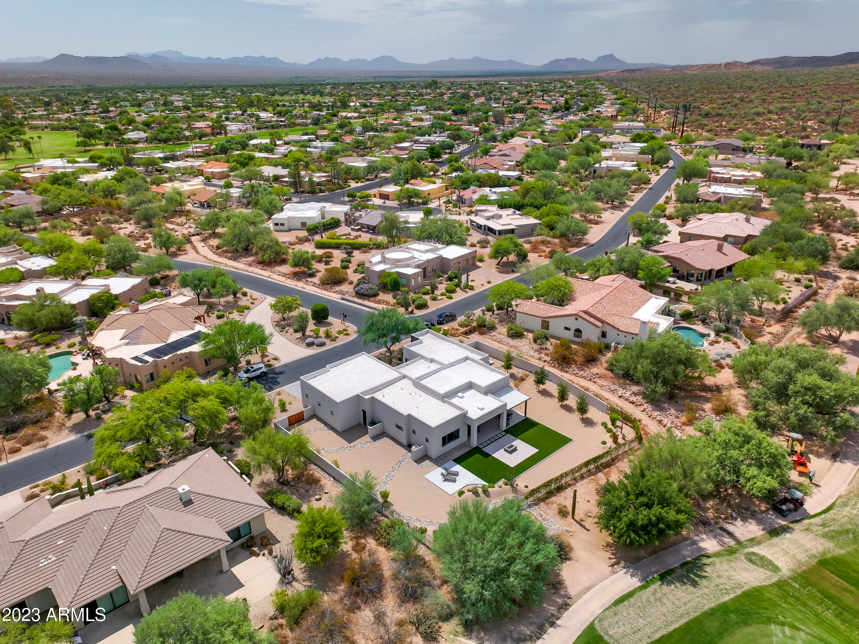 26908 North Aguila Road Rio Verde, AZ 85263 - Photo 2 of 47 Aerial view
