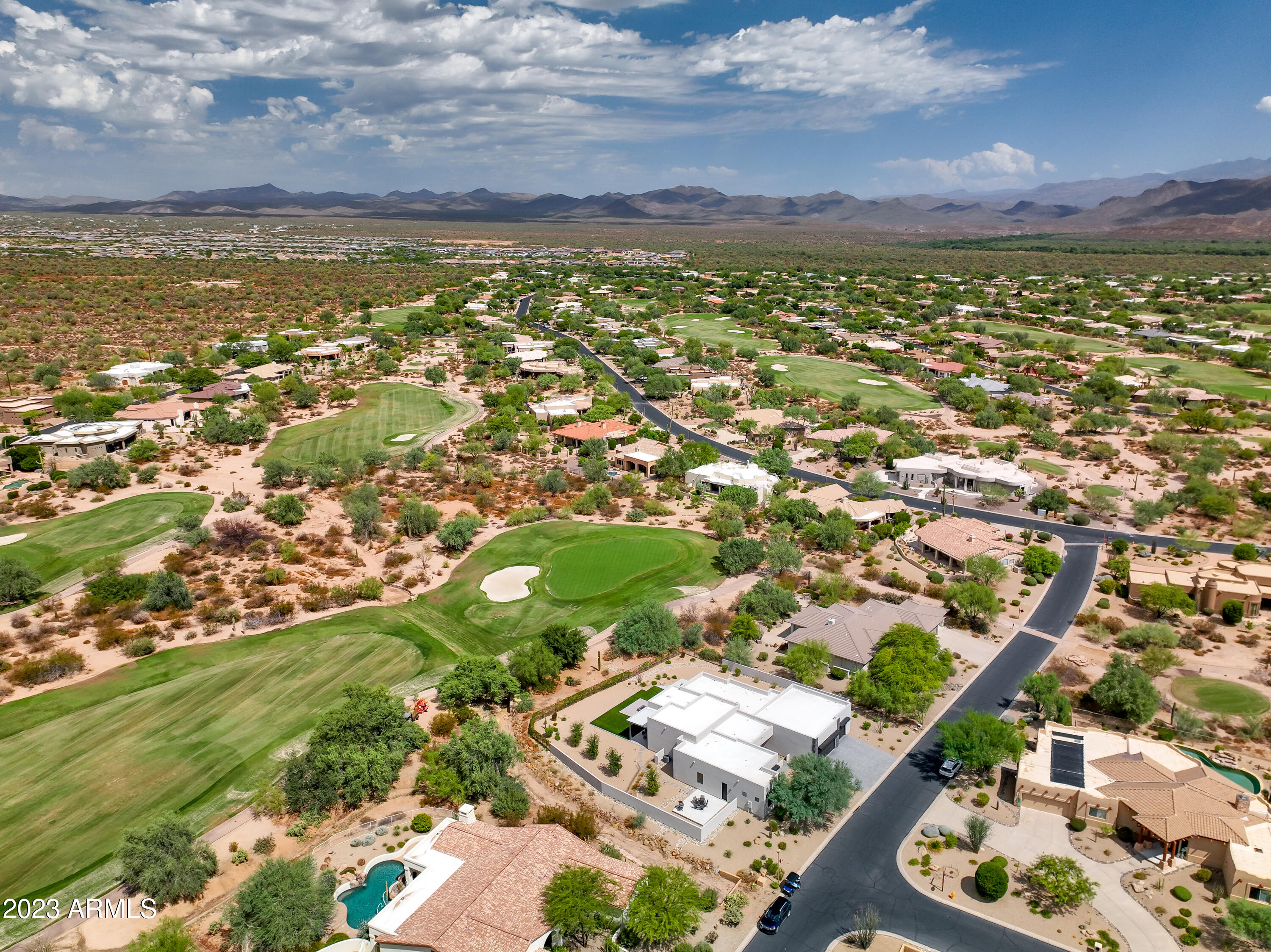 26908 North Aguila Road Rio Verde, AZ 85263 - Photo 47 of 47 Aerial view of course