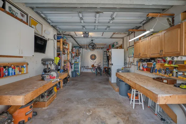 view of city from the balcony