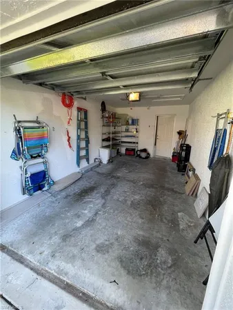 a view of garage