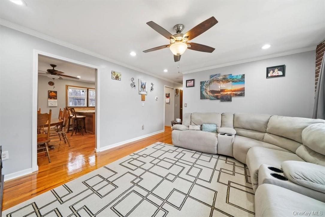 24 Marc Terrace Monroe, NY 10950 - Photo 4 of 28 a living room with furniture and wooden floor