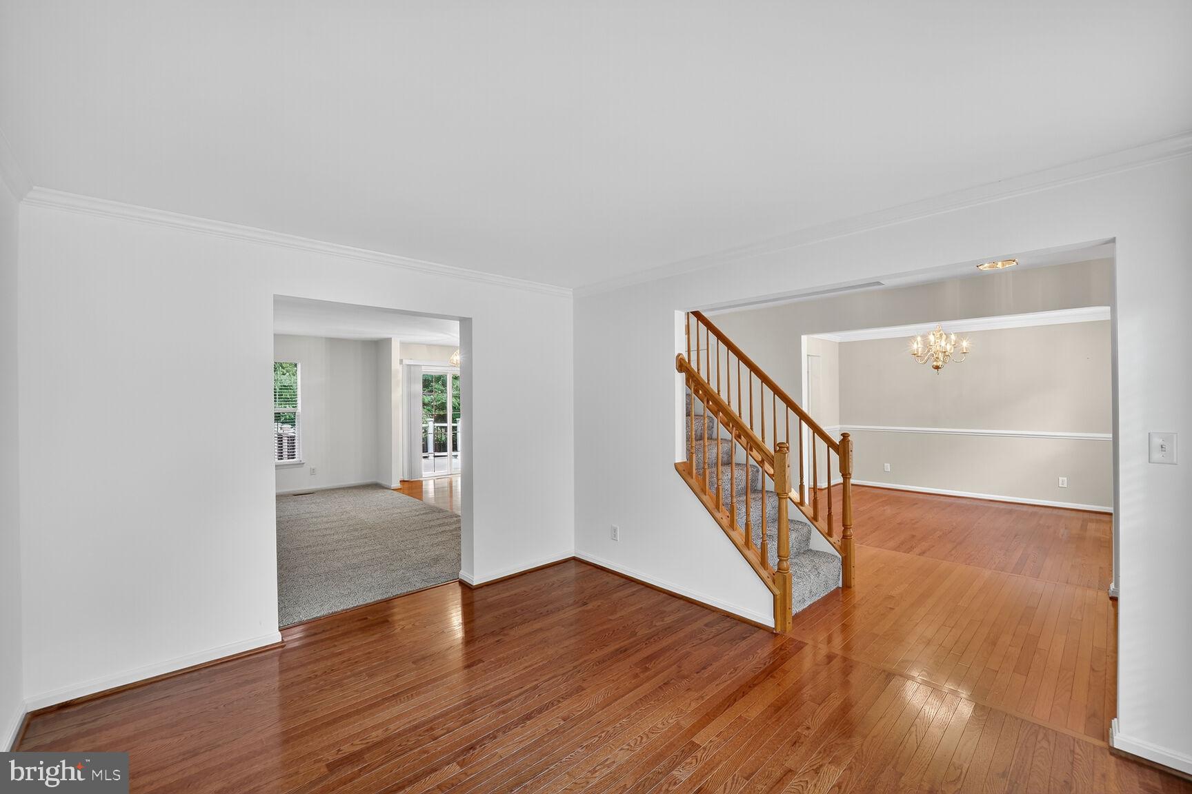 9515 Rommel Drive Columbia, MD 21046 - Photo 8 of 45 View From Living Rm Into Family Rm & Foyer