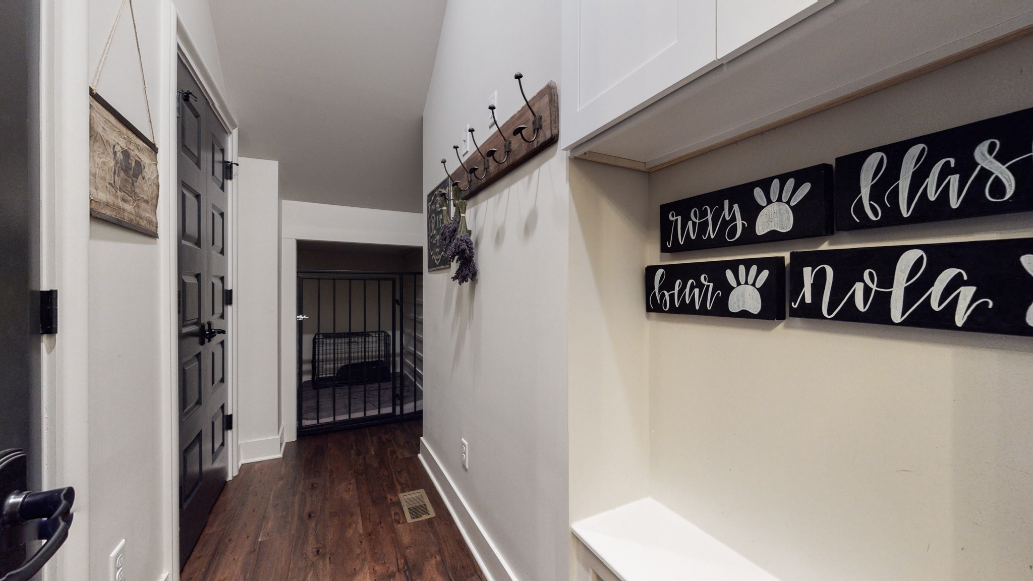 5530 Baker Road Murfreesboro, TN 37129 - Photo 17 of 49 Do you have four-legged family members? They have their own space, too, complete w/ crating area, food & water area, and extra storage closets. If you're pet free, this is a great drop-zone just off the garage entrance to the home.