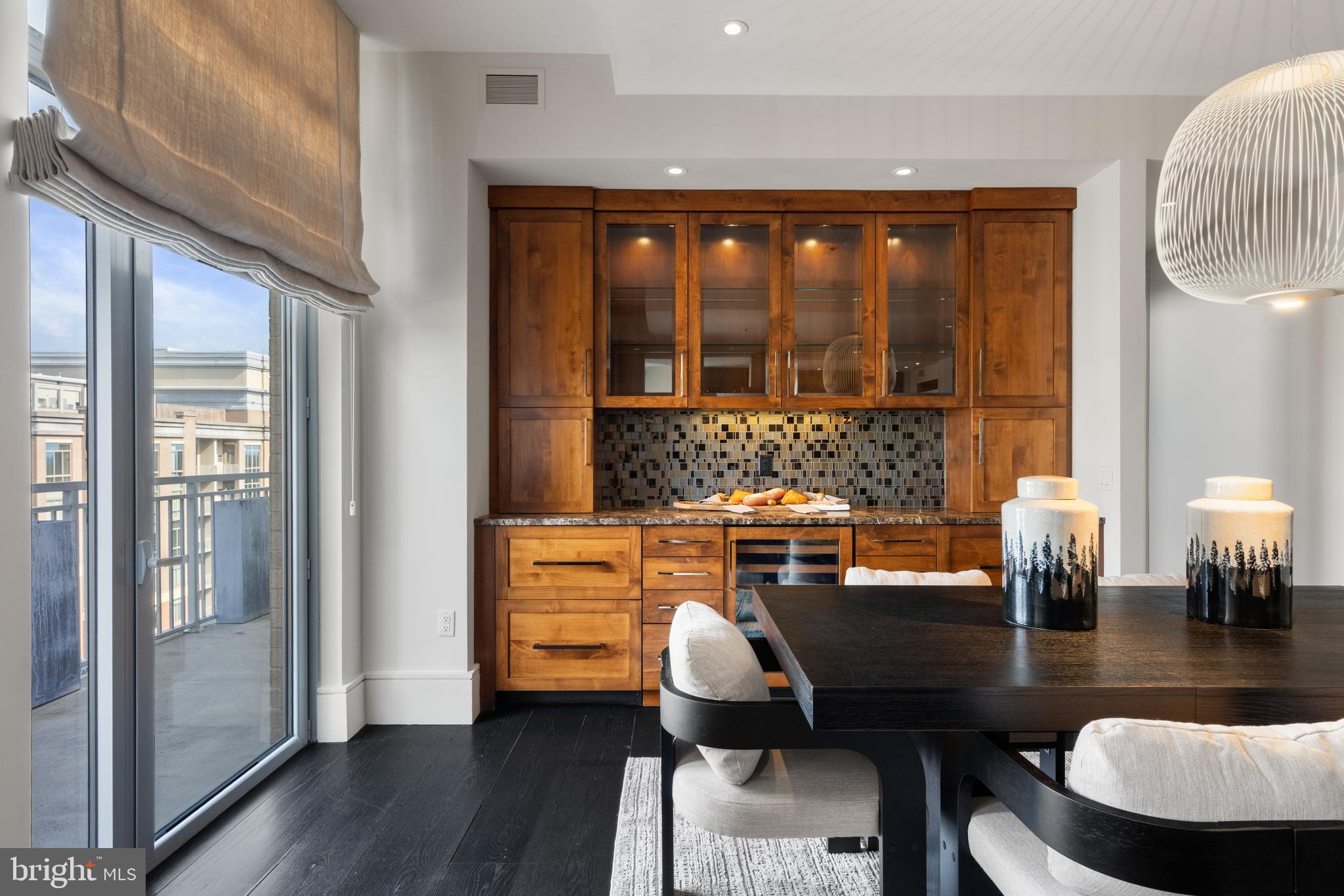 11990 Market Street, Unit 2101 Reston, VA 20190 - Photo 21 of 103 Built in bar area w/2 large refrigerator drawers