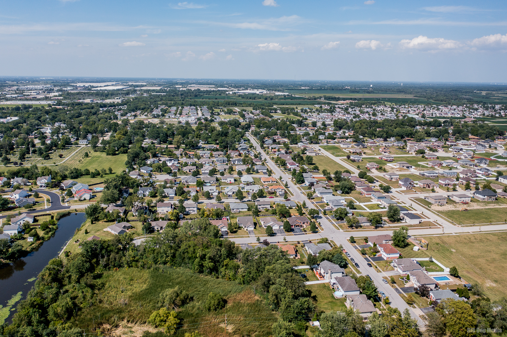 26253 South Ruby Street Monee, IL 60449 - Photo 44 of 45 an aerial view of multiple house