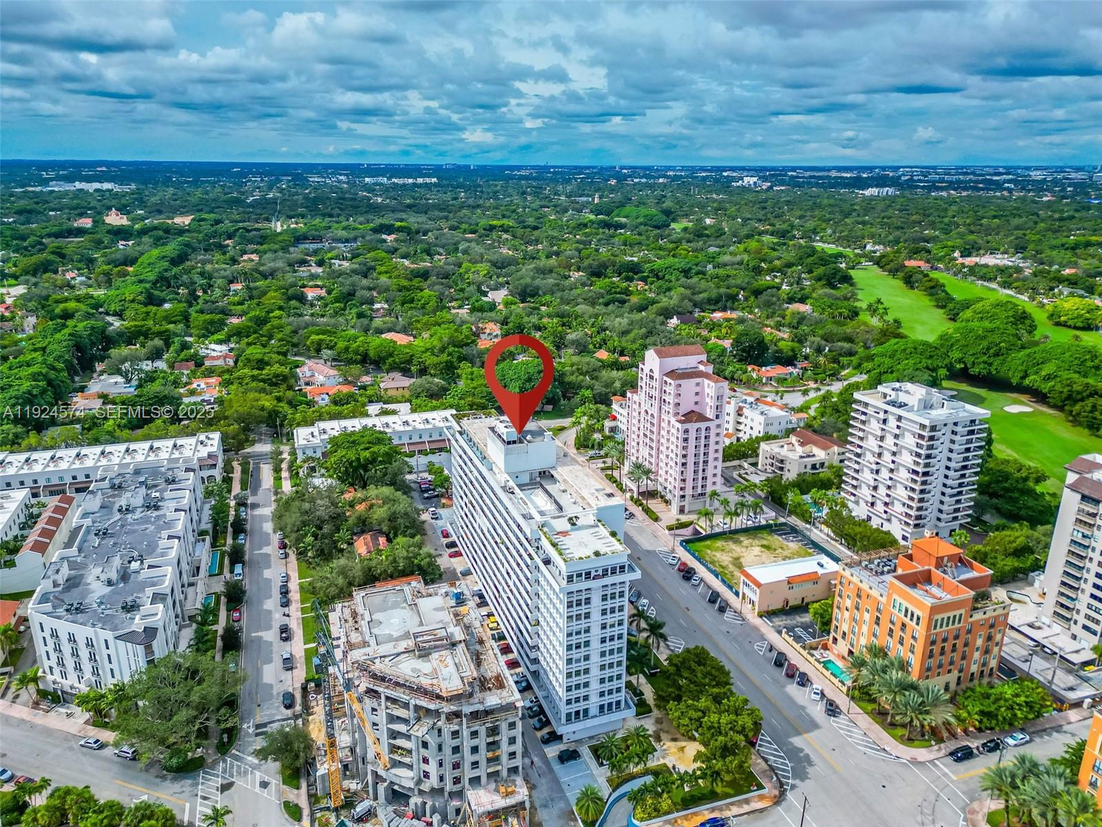 700 Biltmore Way, Unit 710 Coral Gables, FL 33134 - Photo 40 of 41 aerial view of city