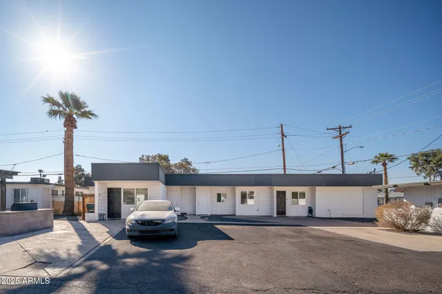 a car parked in front of house