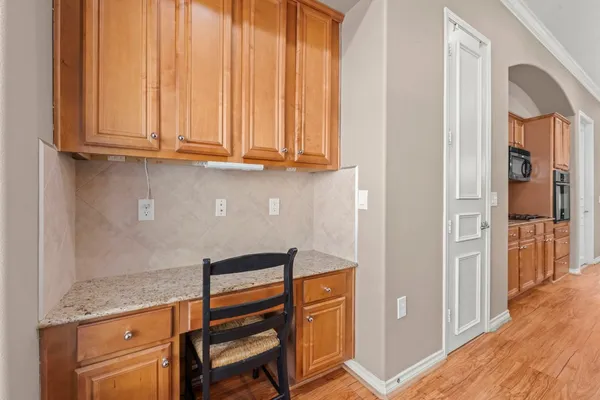 a view of hallway with washer and dryer
