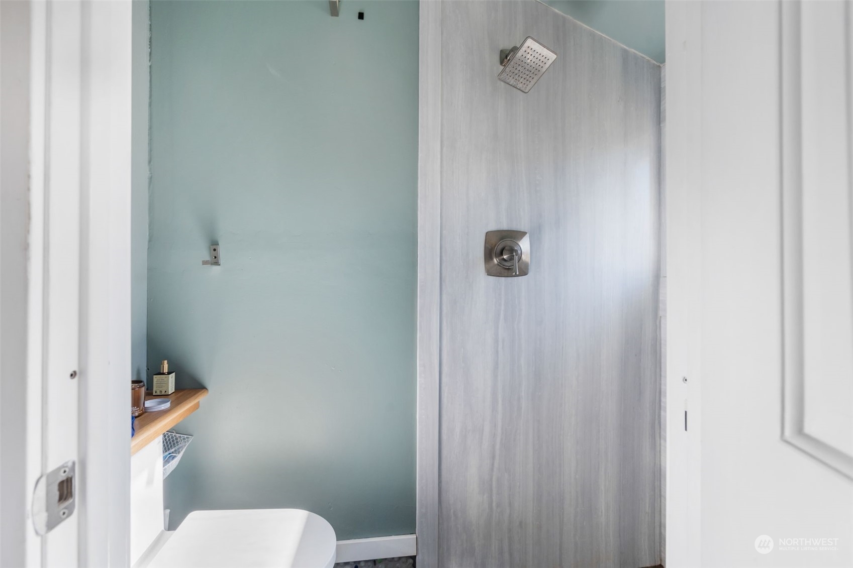 3155 Mountain View Road Ferndale, WA 98248 - Photo 19 of 31 a bathroom with a toilet and a shower