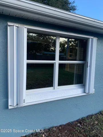 a view of front door