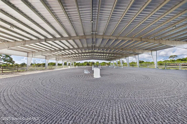 a view of an empty room with a utility room