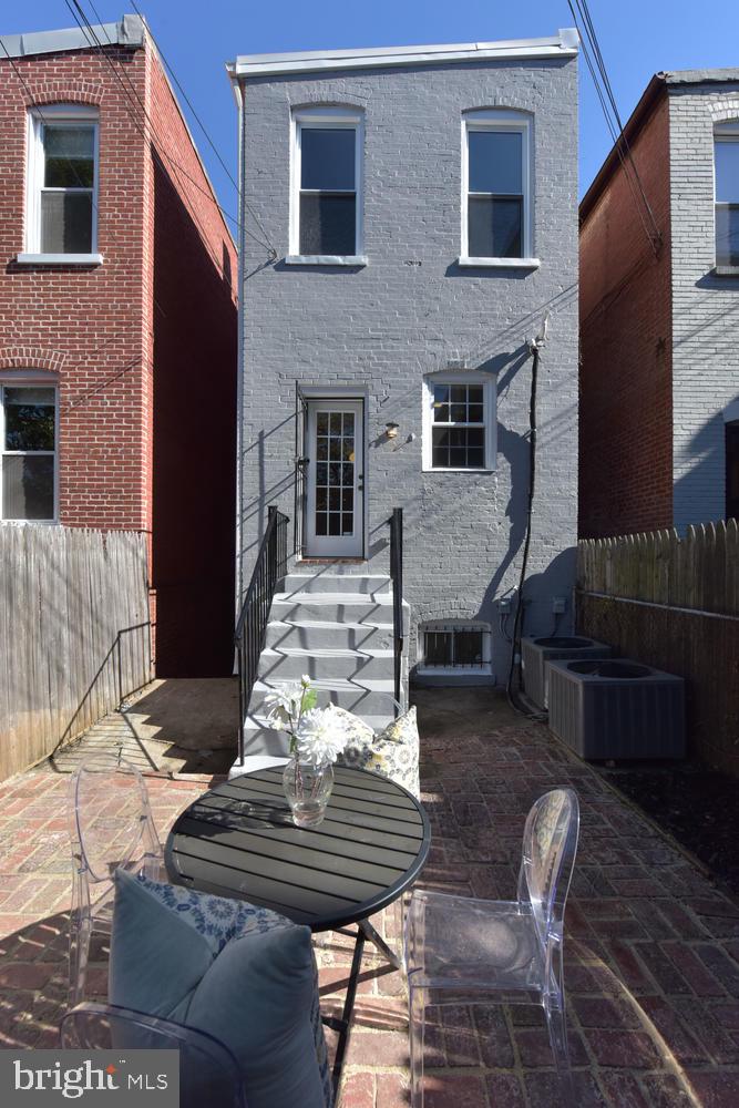 706 8th Street Northeast Washington, DC 20002 - Photo 29 of 47 Rear Patio