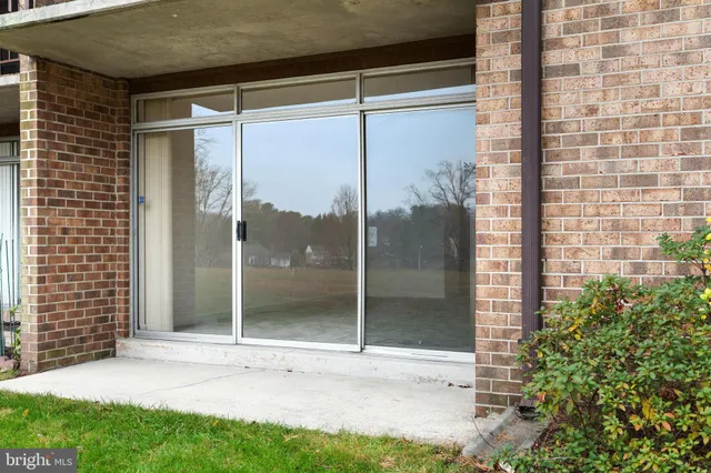 a backyard of a house