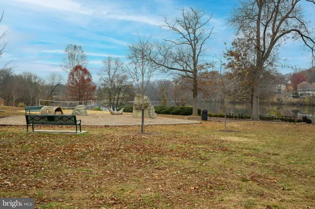 a backyard of a house