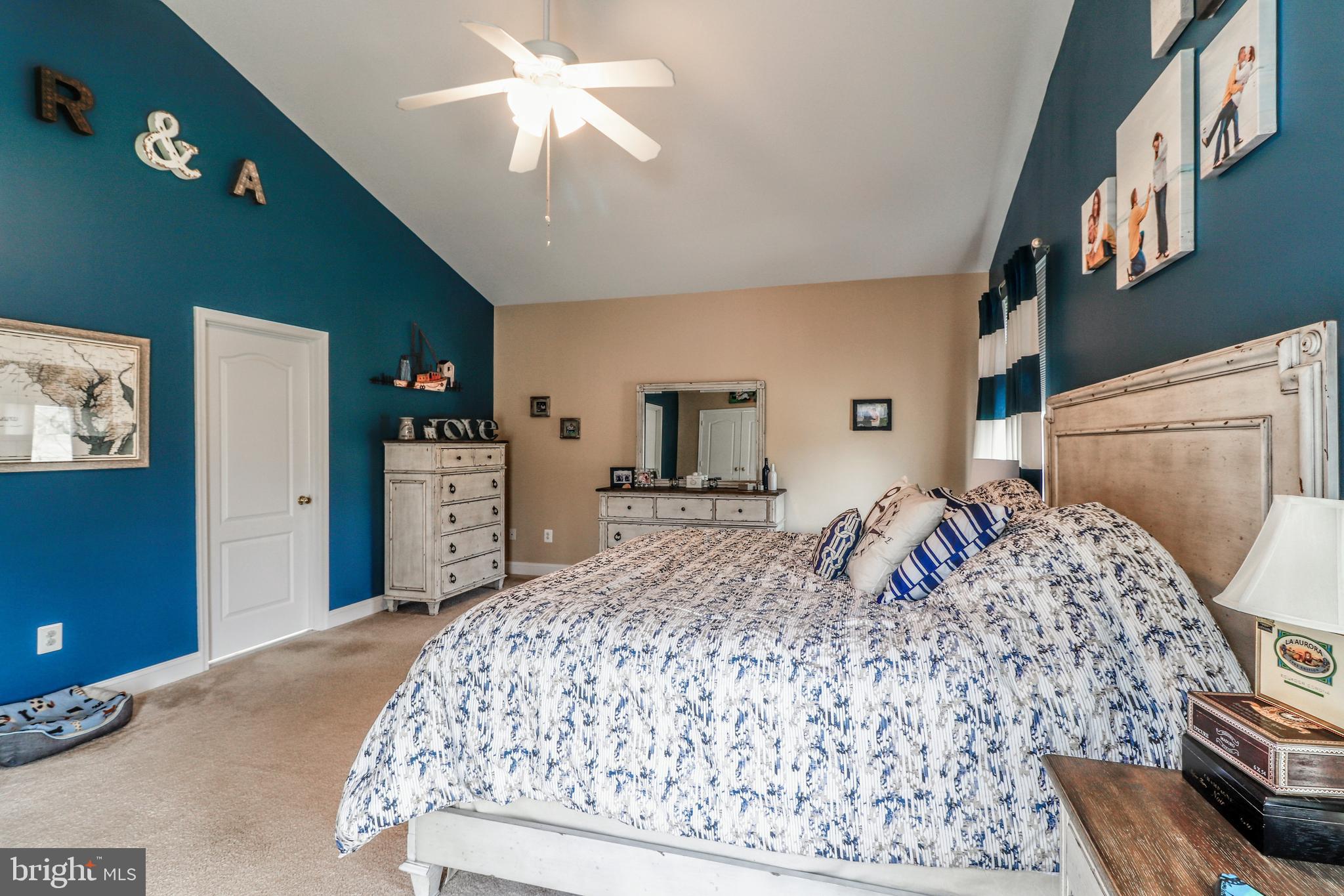 11151 Rawhide Road Lusby, MD 20657 - Photo 16 of 35 More of master bedroom with vaulted ceiling