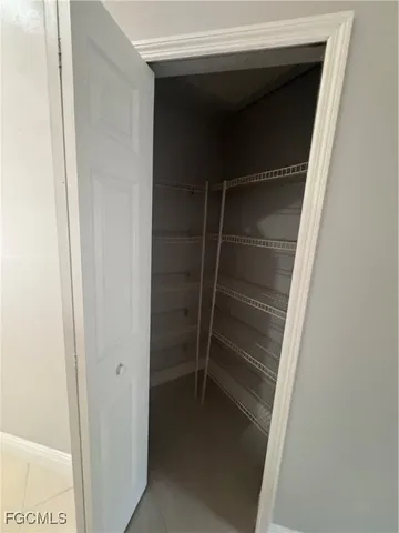 a view of walk in closet