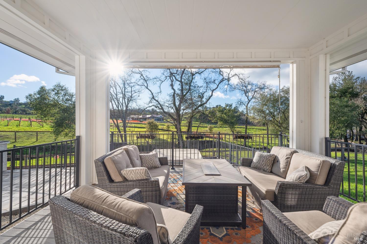1840-1850 Riebli Road Santa Rosa, CA 95404 - Photo 14 of 67 Sunset views from the patio.