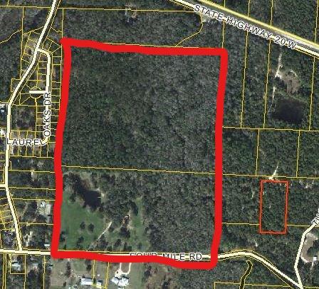 568 4 Mile Road Freeport, FL 32439 - Photo 54 of 54 Aerial View of 50 acre parcel