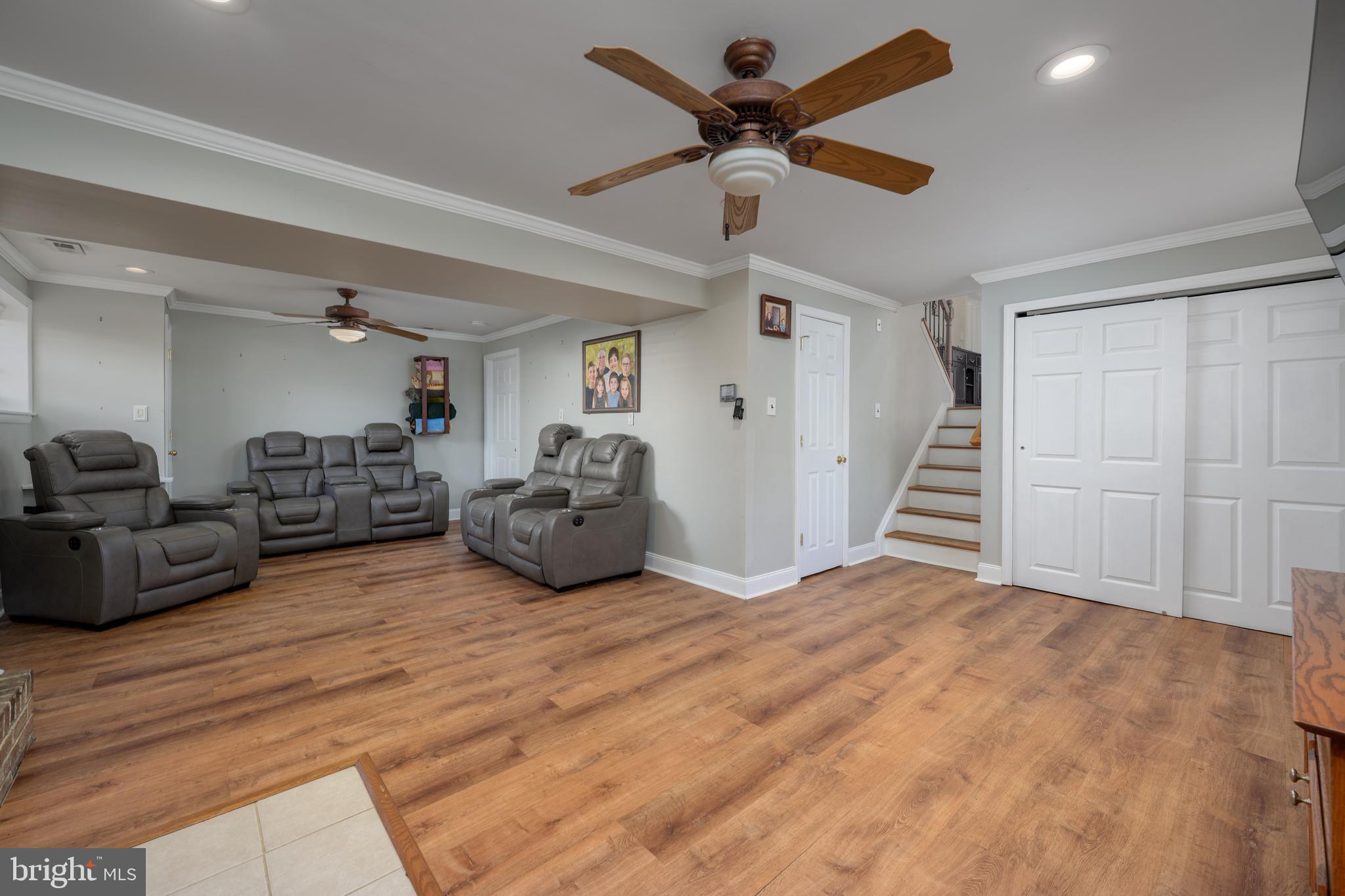 28 Mary Ellen Lane Sicklerville, NJ 08081 - Photo 19 of 46 a large room with a bed and furniture