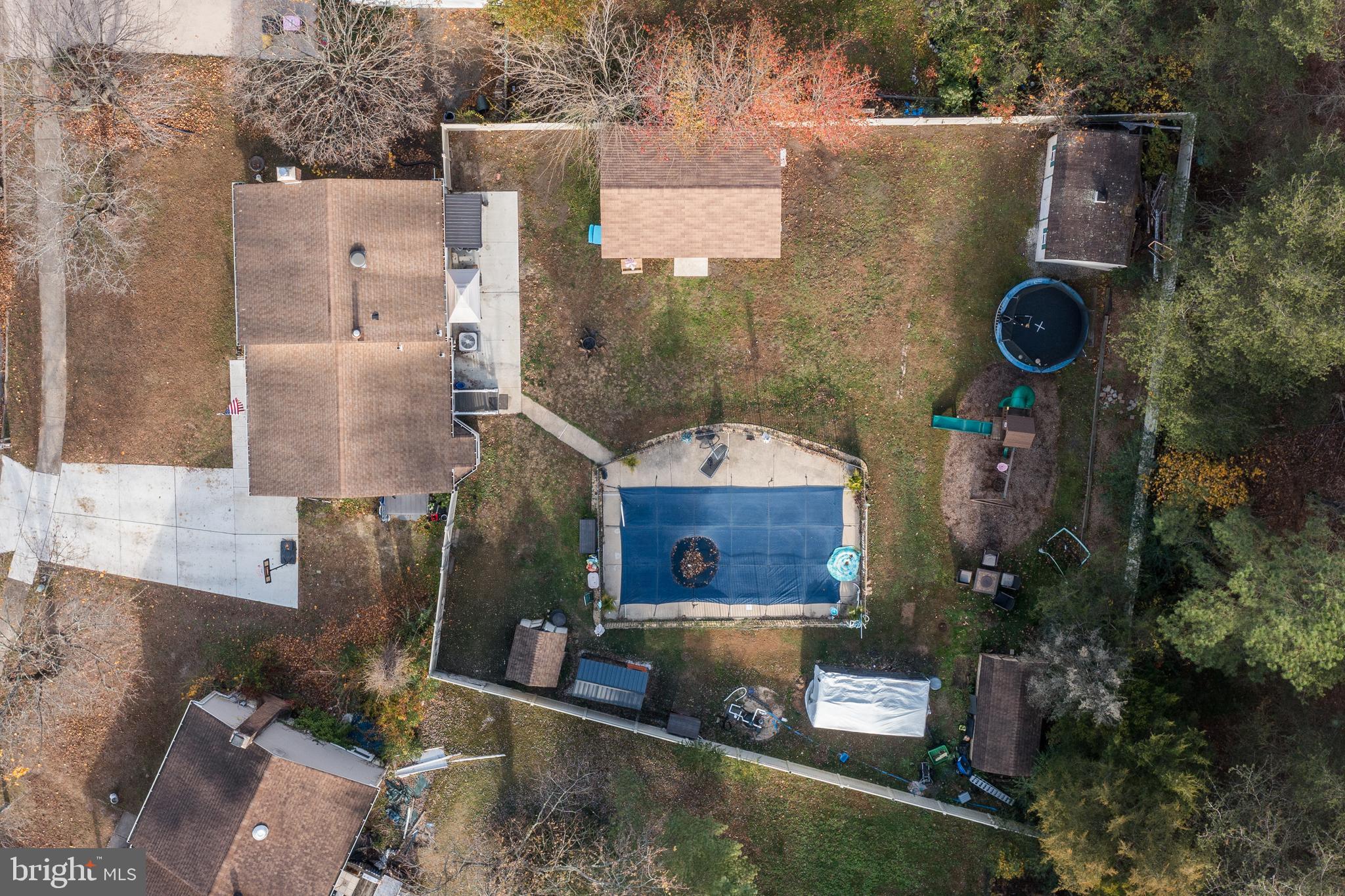 28 Mary Ellen Lane Sicklerville, NJ 08081 - Photo 37 of 46 an aerial view of a house with a yard