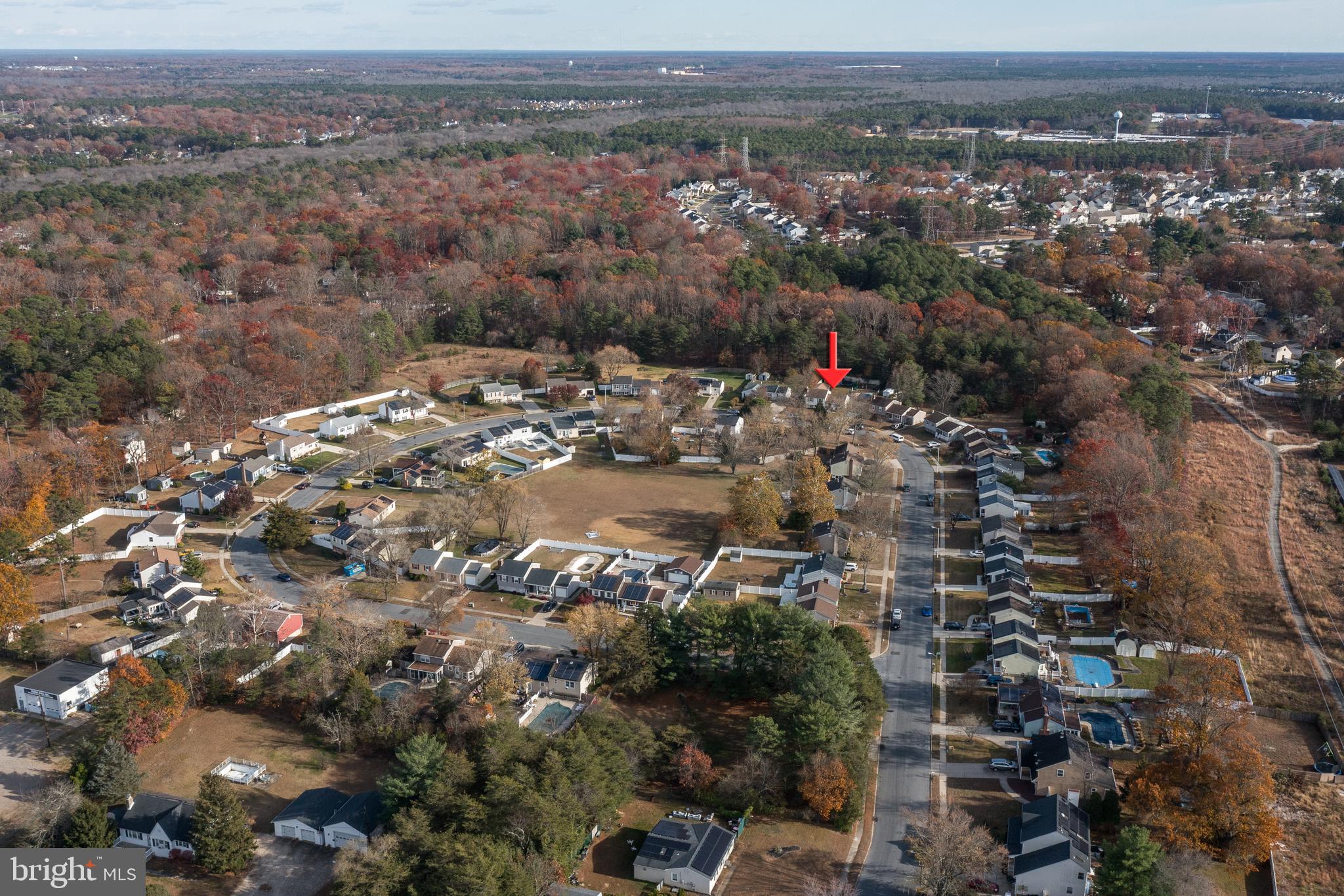 28 Mary Ellen Lane Sicklerville, NJ 08081 - Photo 42 of 46 an aerial view of multiple house