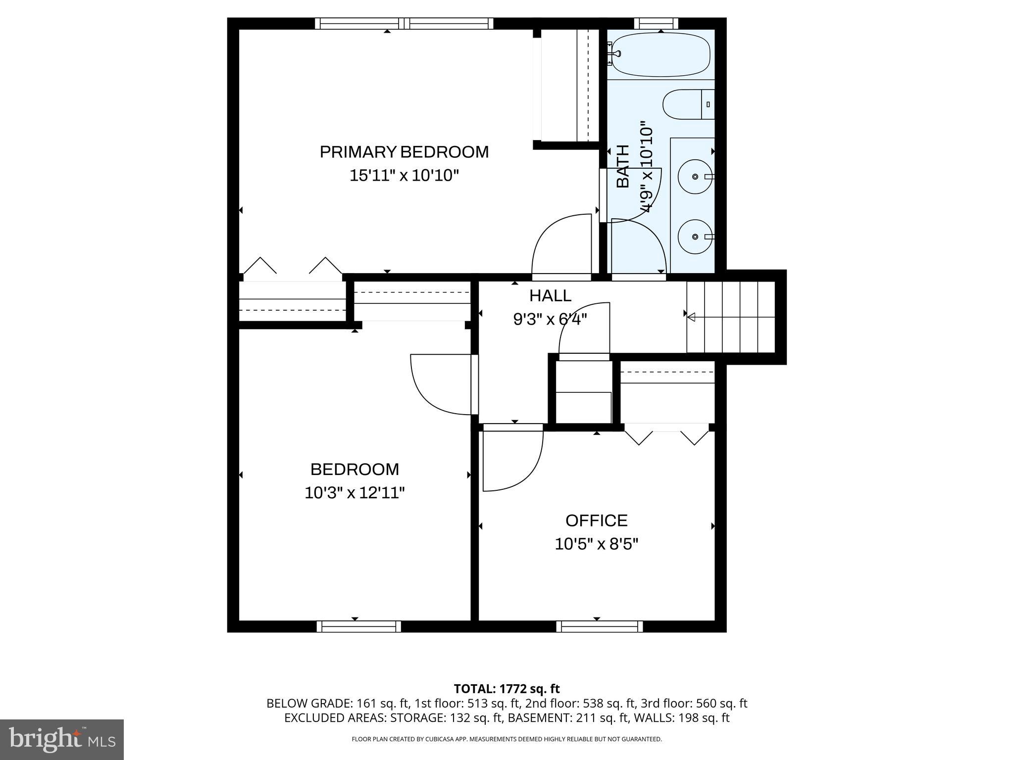 28 Mary Ellen Lane Sicklerville, NJ 08081 - Photo 44 of 46 a picture of a wall with a white wall