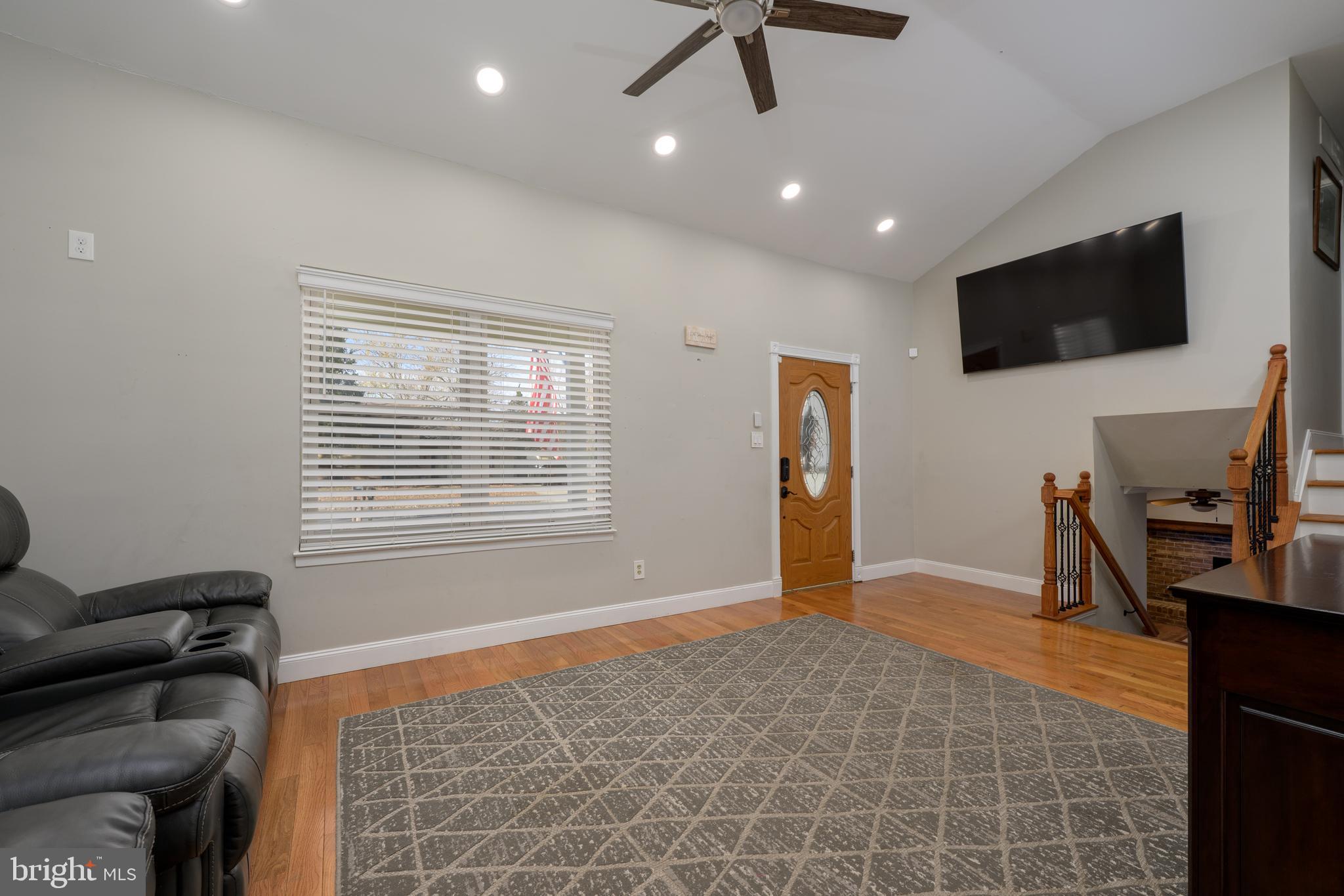 28 Mary Ellen Lane Sicklerville, NJ 08081 - Photo 6 of 46 a view of a livingroom with furniture and a flat screen tv