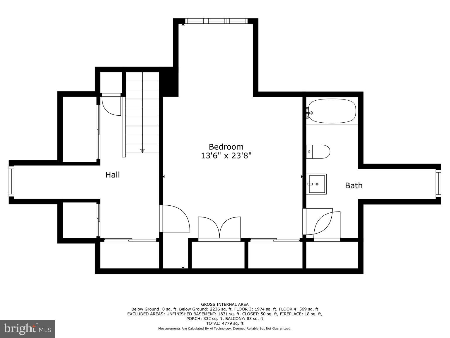 300 Somerset Road Baltimore, MD 21210 - Photo 46 of 48 3rd floor plan
