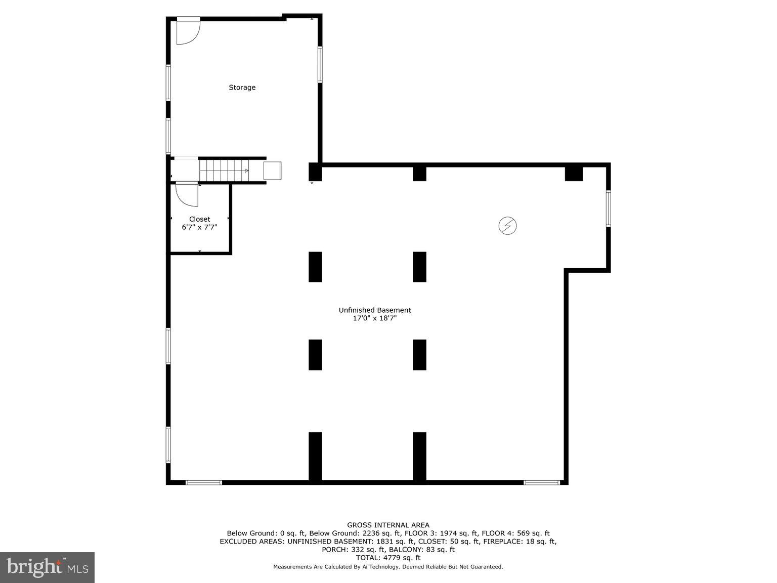 300 Somerset Road Baltimore, MD 21210 - Photo 47 of 48 basement floor plan
