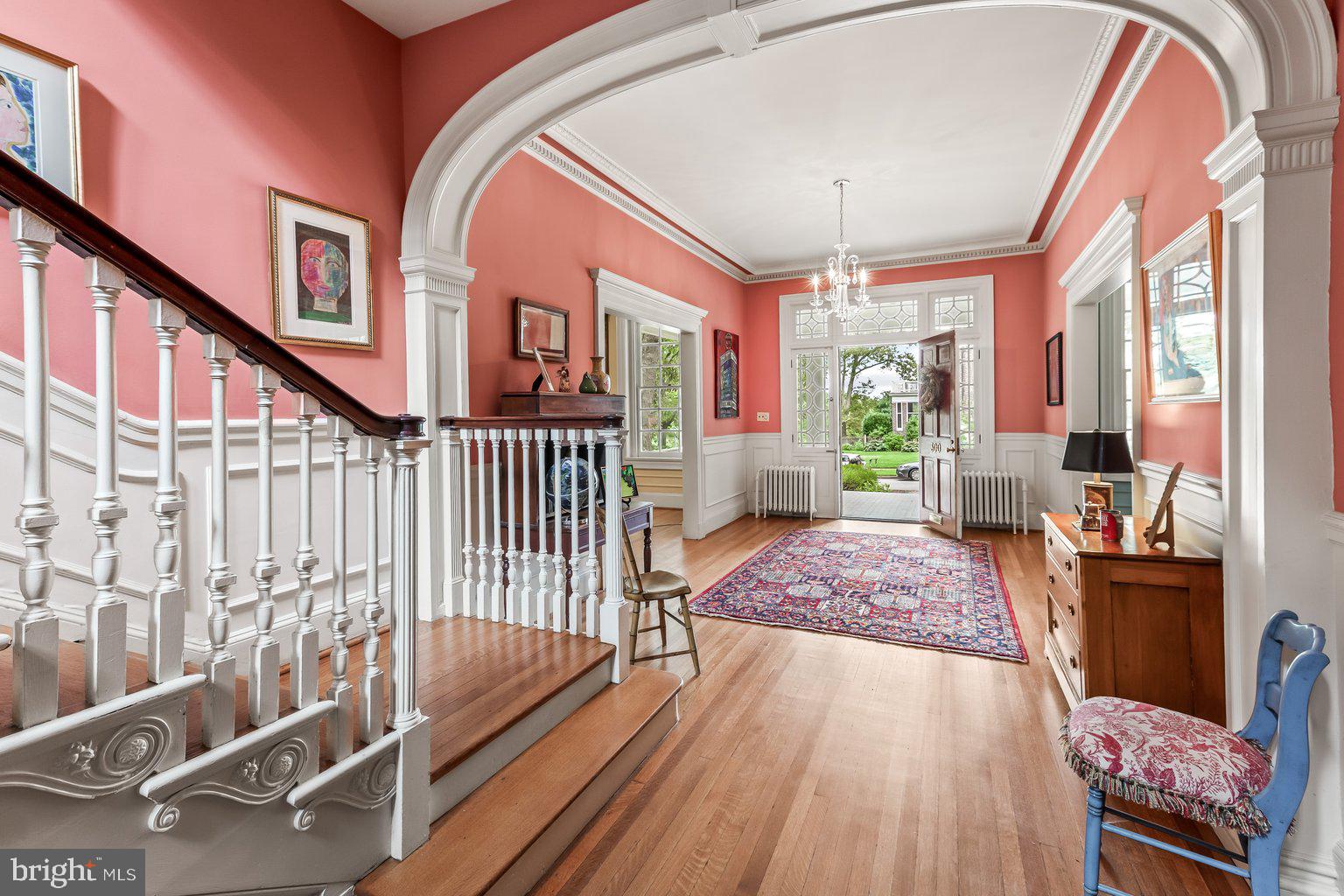 300 Somerset Road Baltimore, MD 21210 - Photo 6 of 48 Moldings and period mirrors throughout