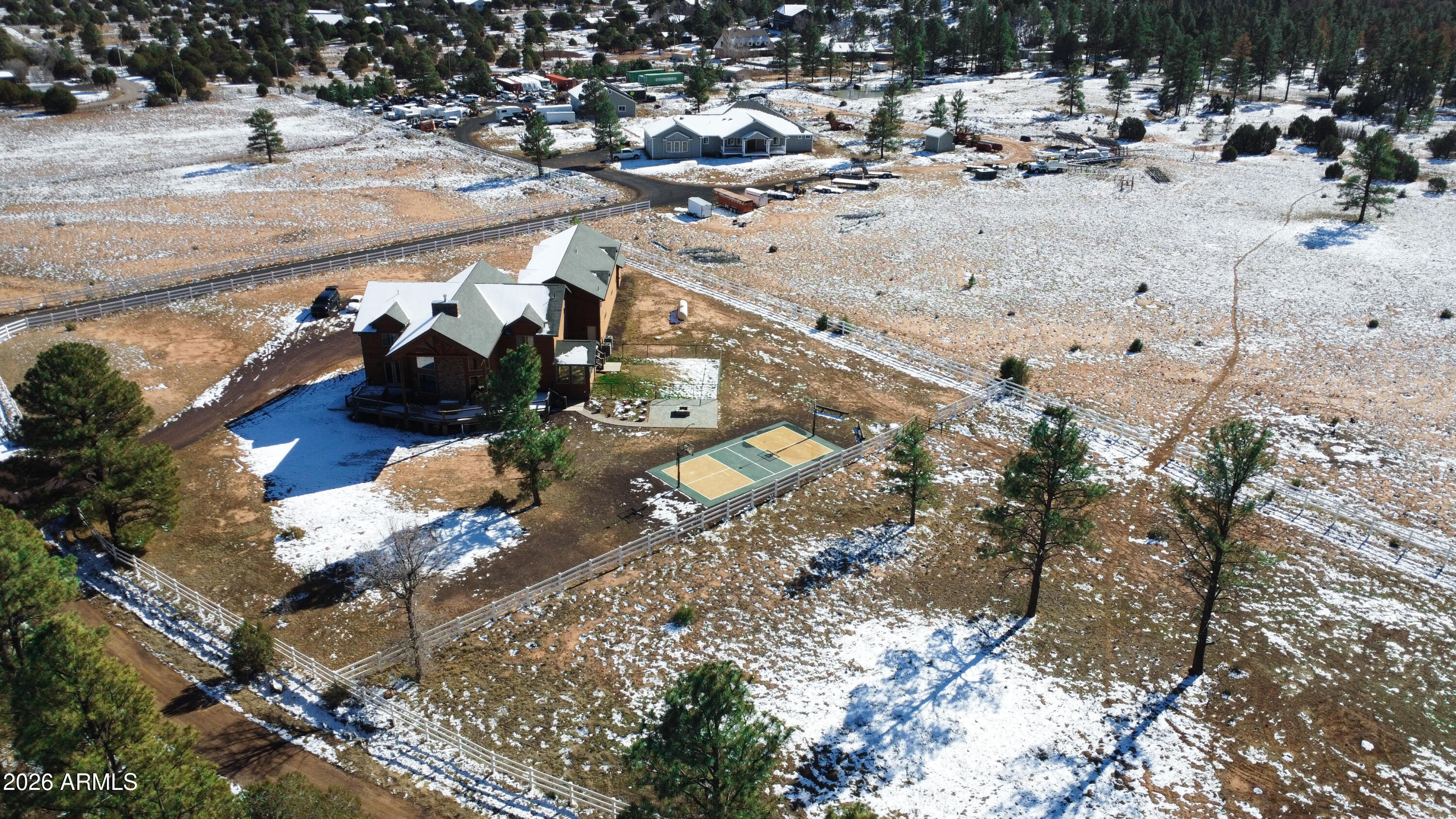 816 Fern Way Show Low, AZ 85901 - Photo 8 of 88 a view of the terrace of a house
