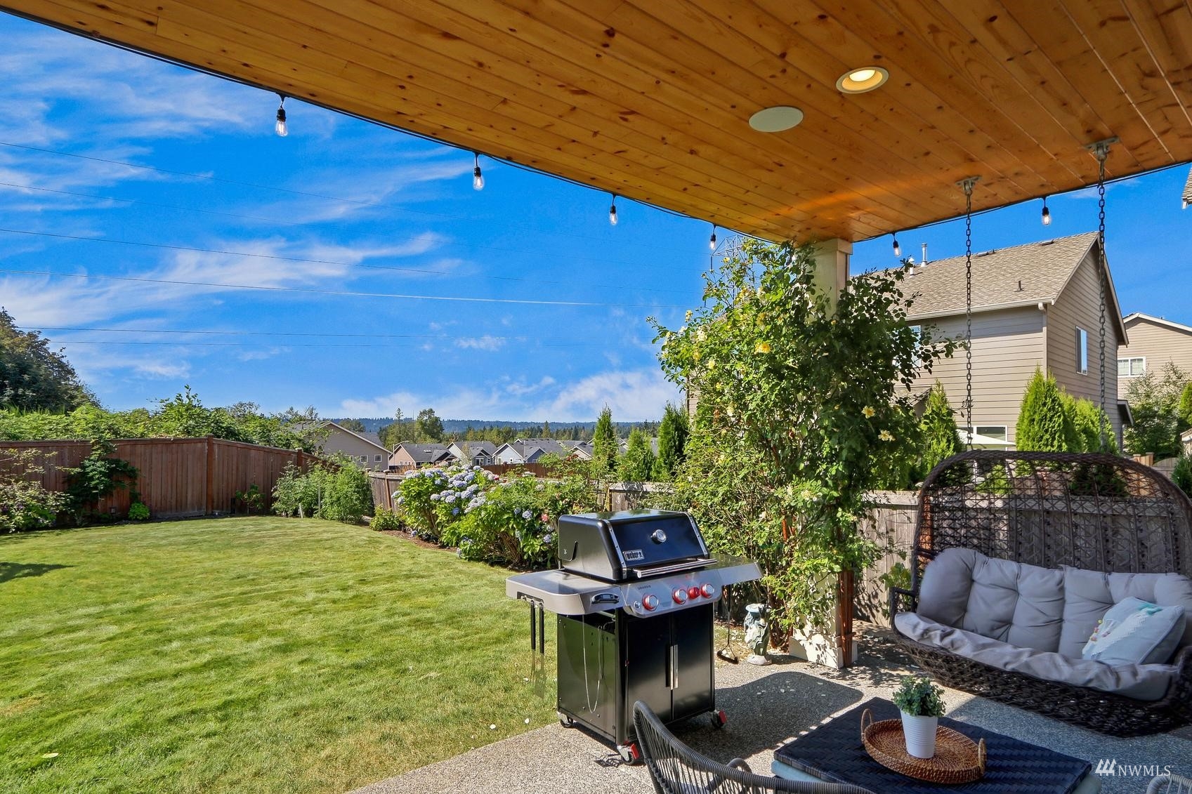 4321 231st Place Southeast Bothell, WA 98021 - Photo 16 of 40 a view of a backyard with swimming pool